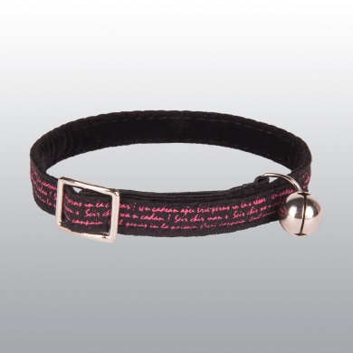 COLLIER CHAT STYLE NOIR