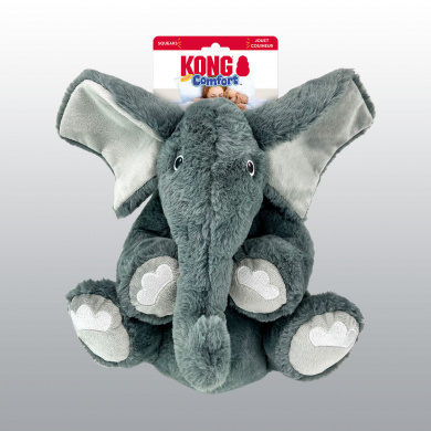 JOUET KONG COMFORT KIDDOS JUMBO ELEPHANT 