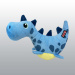 JOUET KONG DYNOS ROARS BLUE 
