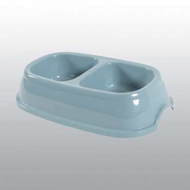GAMELLE CHAT PLASTIQUE DOUBLE