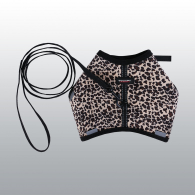 HARNAIS CHAT SOFT LEOPARD WOUAPY