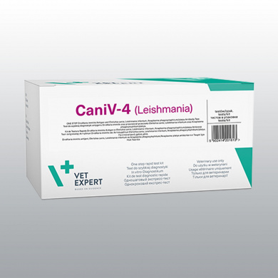 TEST VETEXPERT CANIV-4 LEISHMANIOSE 