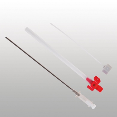 CATHETER INTRAFLON LONG À AILETTES