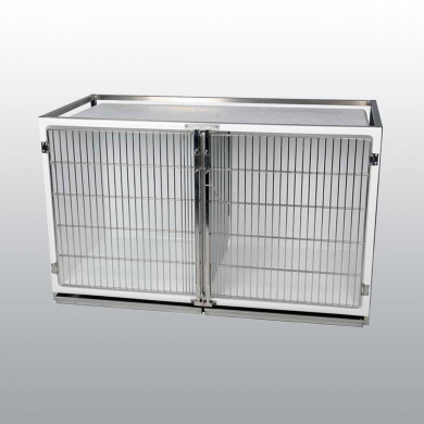 CAGE POLYESTER AVEC BAC DE RECUPERATION