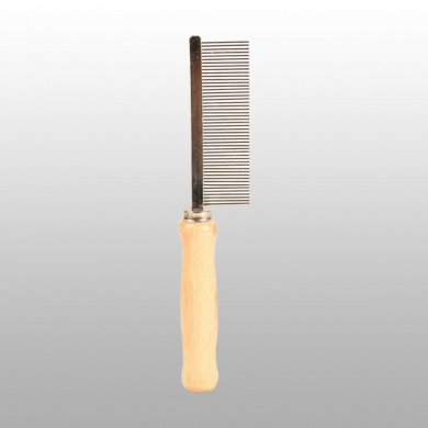 PEIGNE AVEC MANCHE EN BOIS
