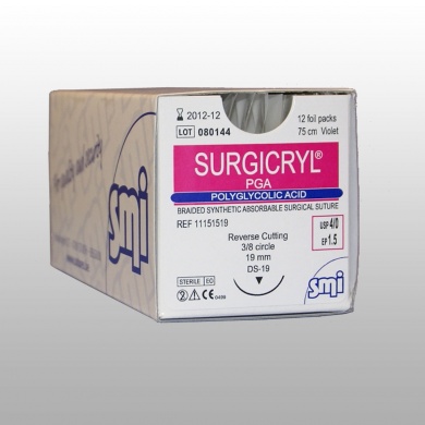 SURGICRYL (ACIDE POLYGLYCOLIQUE - TRESSÉ)