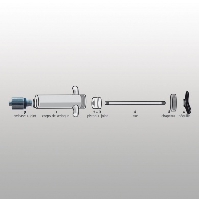 PIECES DETACHEES POUR SERINGUE ELEVEUR METALPLEX