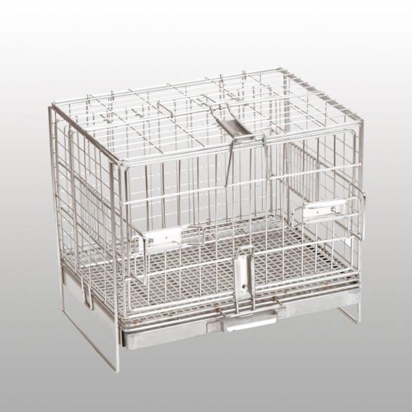 Matériel vétérinaire - CAGE DE CONTENTION CHAT - CAGES DE CONTENTION -  MOBILIER / ÉCLAIRAGE - COVETO