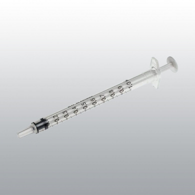 SERINGUE 3 PIECES LUER SLIP PLASTIPAK