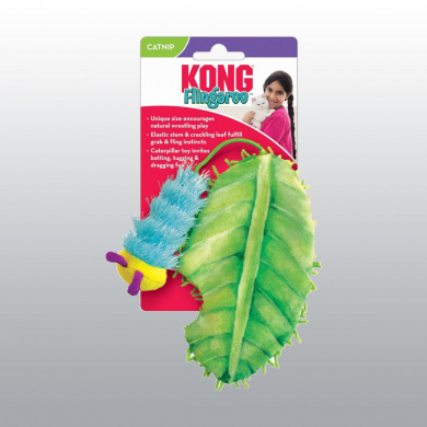 JOUET KONG CHAT FLINGAROO CATERPILLAR