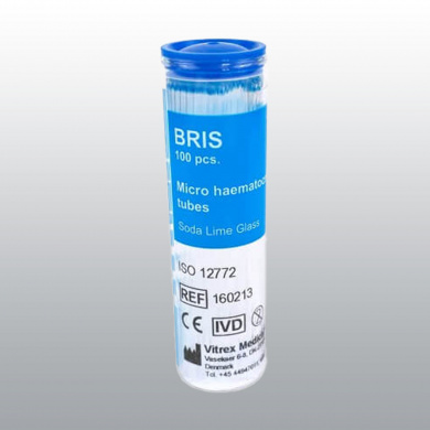 TUBE CAPILLAIRE BLEU