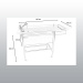 TABLE DE PREPARATION SABOT PLATEAU PERFORE