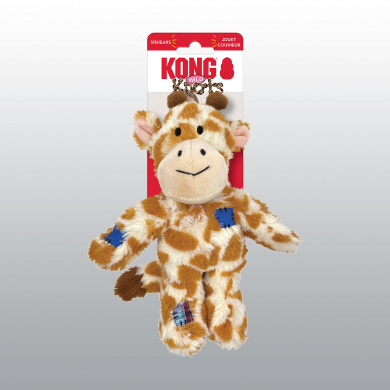 JOUET KONG WILD KNOTS GIRAFE 