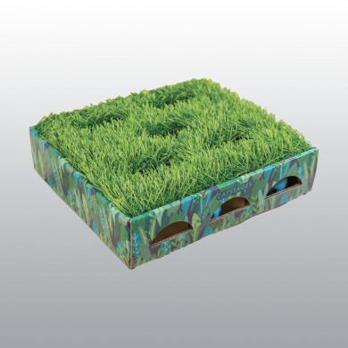JOUET CHAT GRASS PATCH HUNTING BOX
