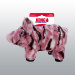 JOUET KONG LOW STUFF STRIPES PIG