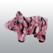 JOUET KONG LOW STUFF STRIPES PIG