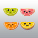 JOUET CHAT FRUIT WEDGES