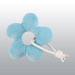 PELUCHE FLEUR AVEC CORDE