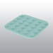 TAPIS A LECHER TURQUOISE