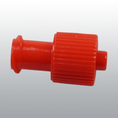 BOUCHON UNIVERSEL ROUGE STERILE