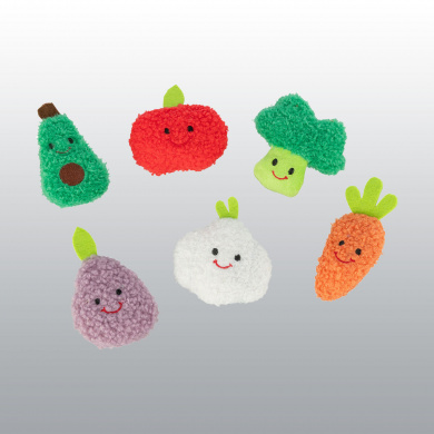 JOUET CHAT FRUIT ET LEGUME PRESENTOIR