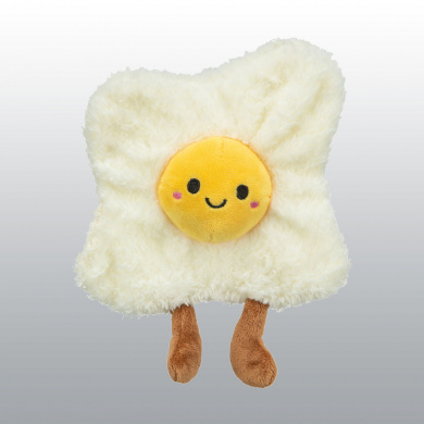PELUCHE CHAT OEUF AU PLAT 
