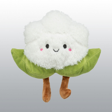 PELUCHE CHAT CHOUX FLEUR