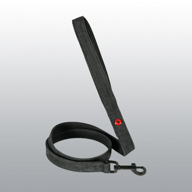LAISSE CUIR CONFORT NOIR