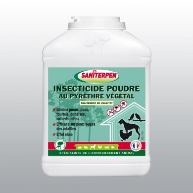 SANITERPEN INSECTICIDE POUDRE AU PYRETHRE VEGETAL