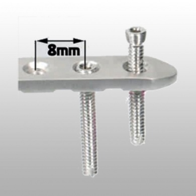 PLAQUE DE VERROUILLAGE POUR VIS Ø 2,7 MM