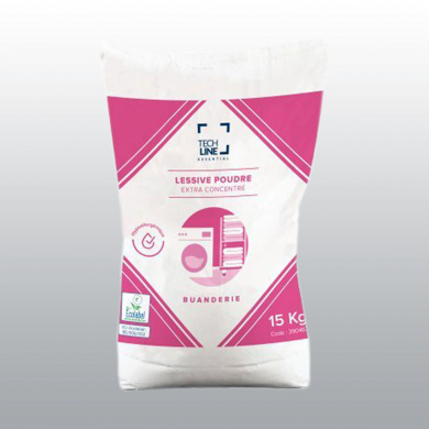 LESSIVE POUDRE EXTRA CONCENTREE TECHLINE ECOLABEL